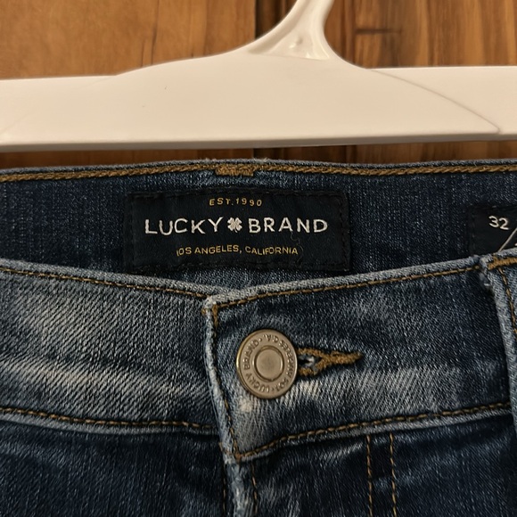 Men’s lucky brand jeans 221 straight size 32/34 - Picture 3 of 9